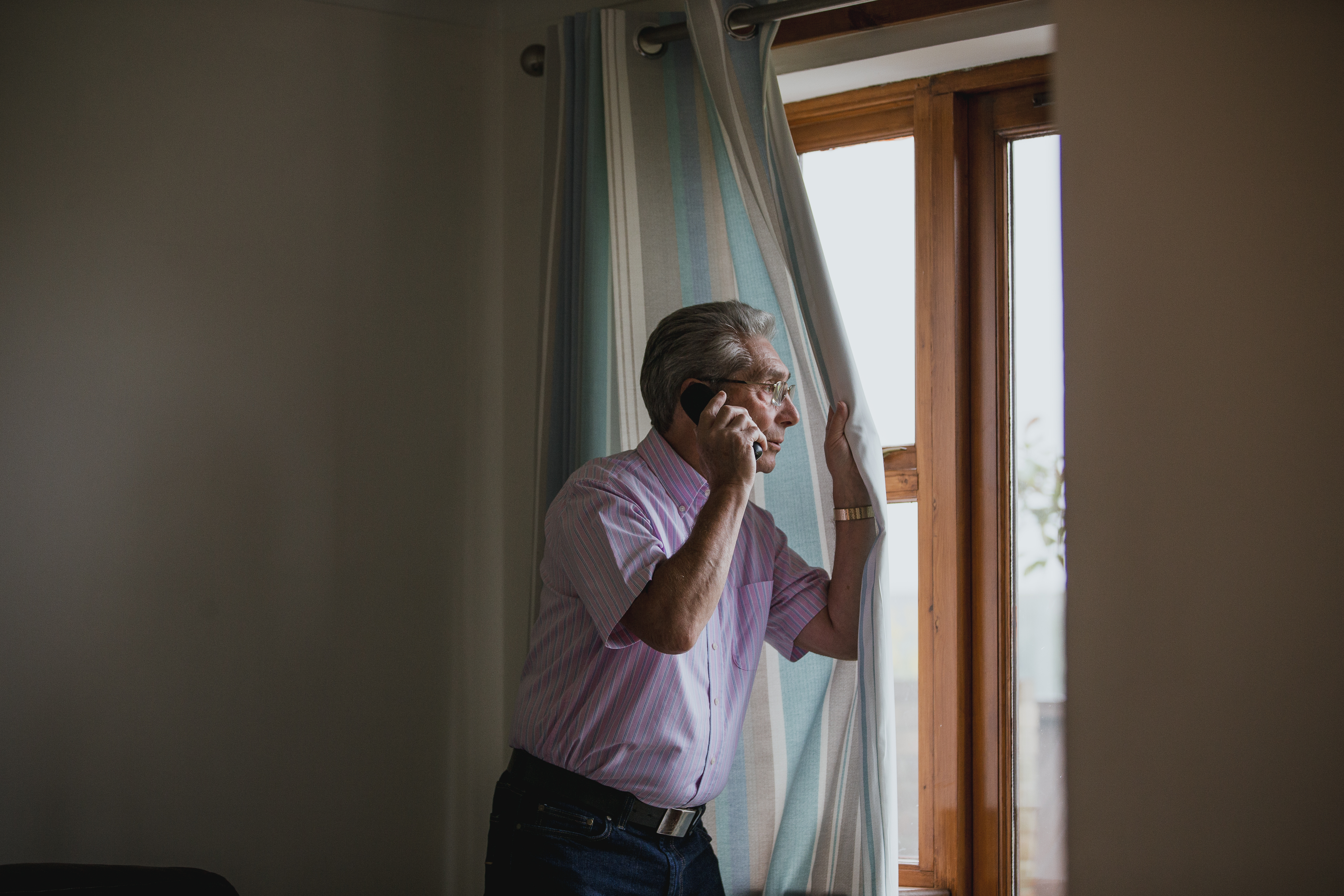 Senior Man on Telephone | Source: Getty Images