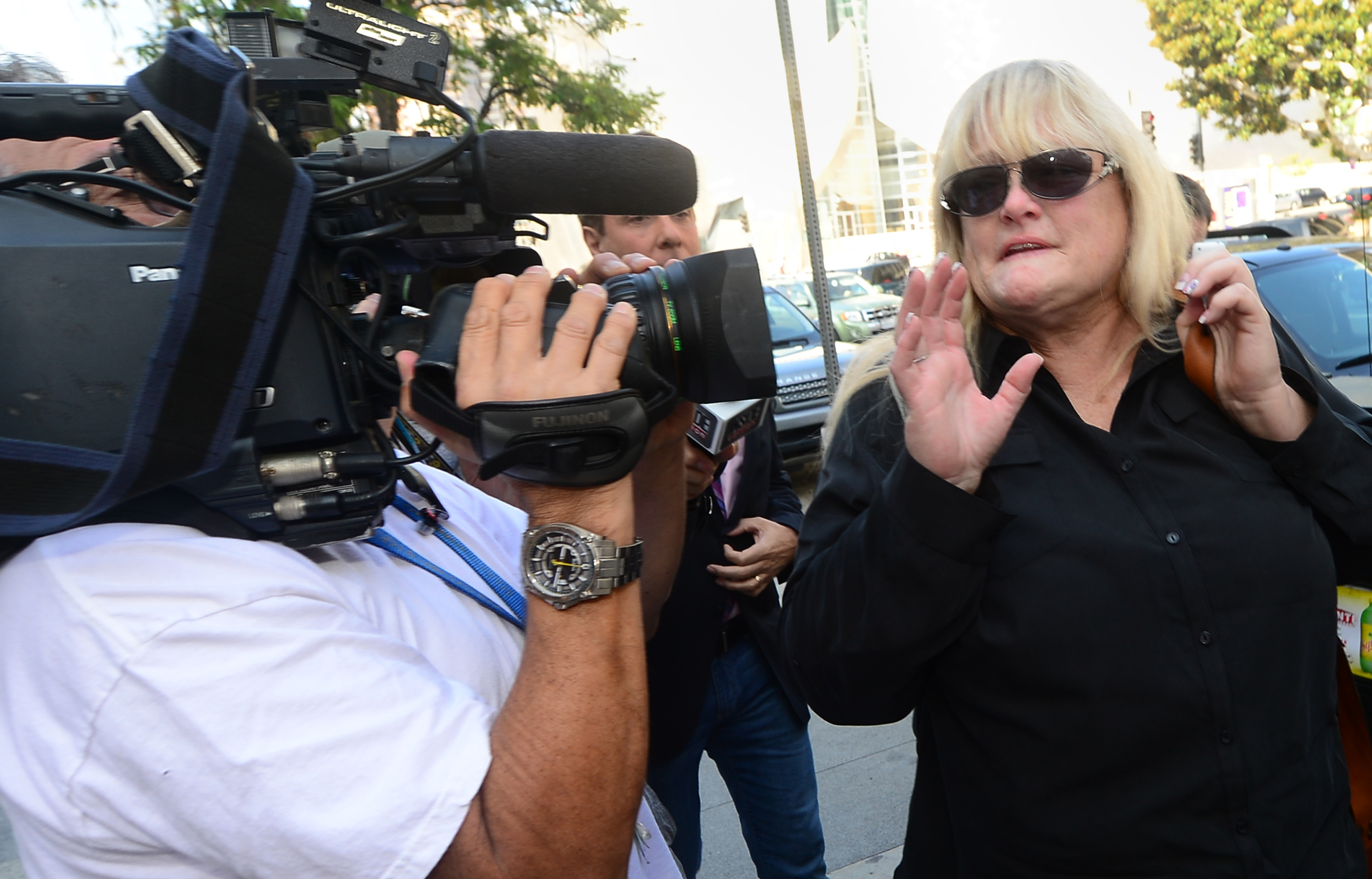 Debbie Rowe seen on August 15, 2013 in Los Angeles, California | Source: Getty Images