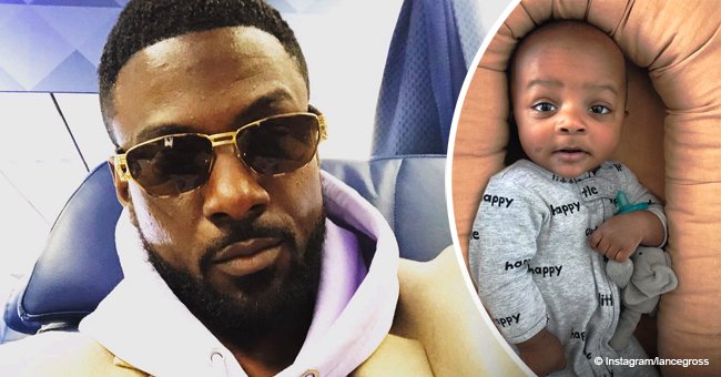 Lance Gross captures hearts with close-up photo of son Lennon in a 'happy' outfit