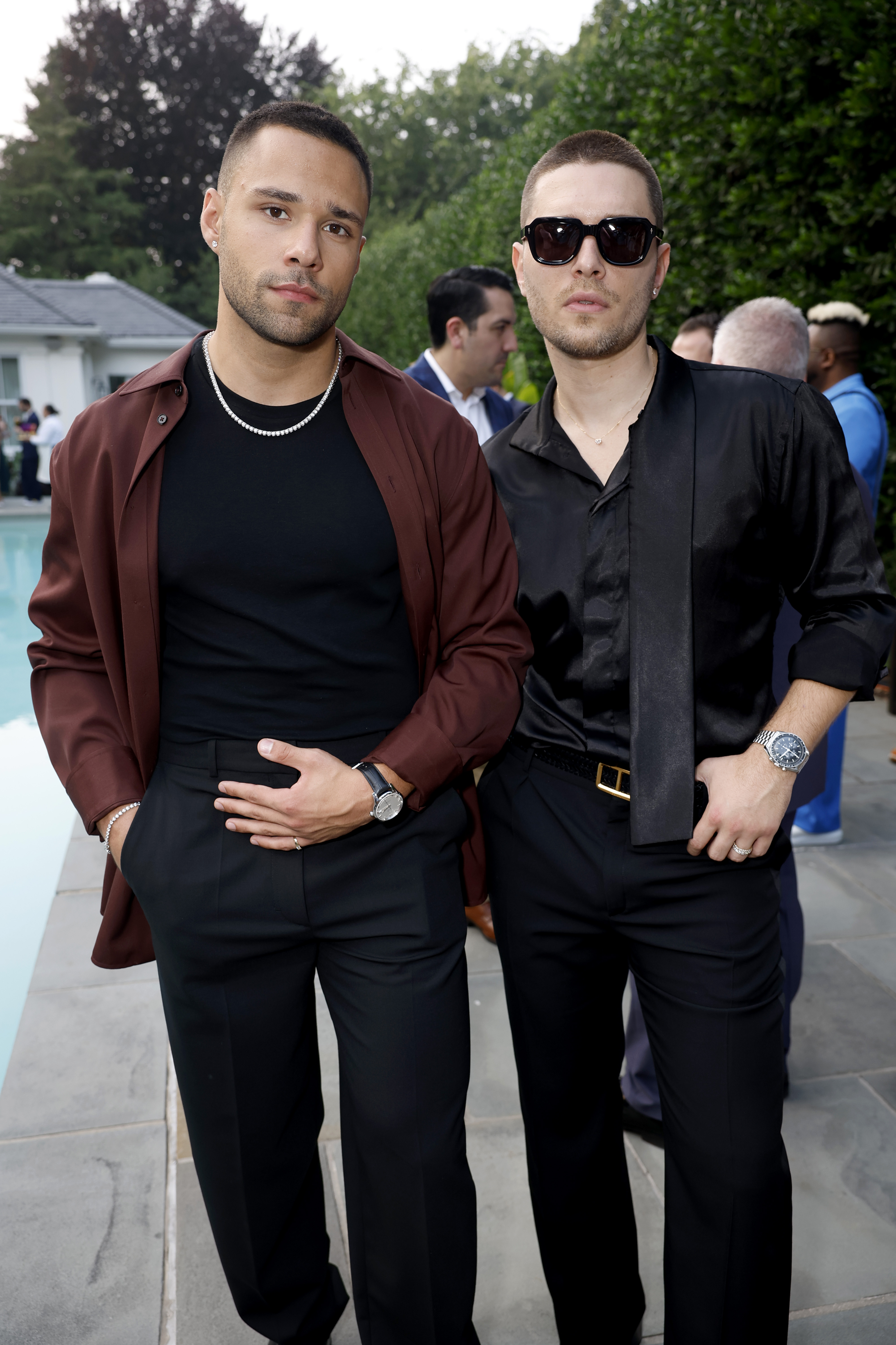 Rafael Silva and Ronen Rubinstein at a Pride Celebration hosted by the Vice President Of The United States and Mr. Emhoff in collaboration with GLAAD on June 28, 2023, in Washington, DC | Source: Getty Images