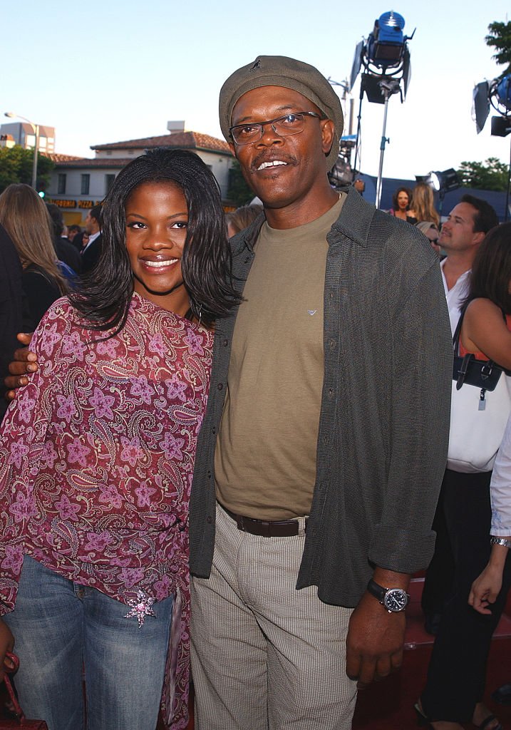 Samuel L. Jackson and daughter arriving at the world premiere of "xXx" on August 05, 2002 | Photo: Getty Images