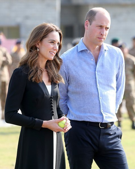 Kate Middleton and Prince William during day five of their royal tour of Pakistan on October 18, 2019 in Islamabad, Pakistan. | Photo: Getty Images