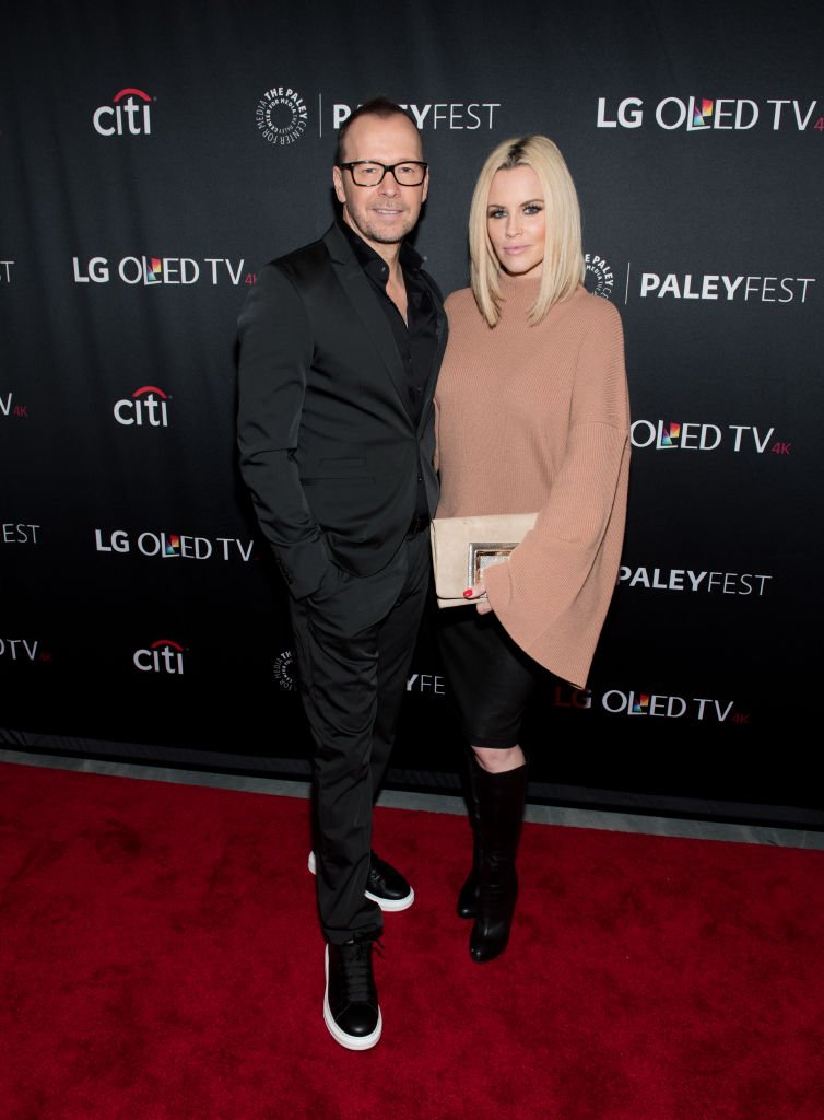 Donnie Wahlberg and Jenny McCarthy attend the "Blue Bloods" screening during PaleyFest NY 2017 on October 16, 2017 in New York City. | Source: Getty Images