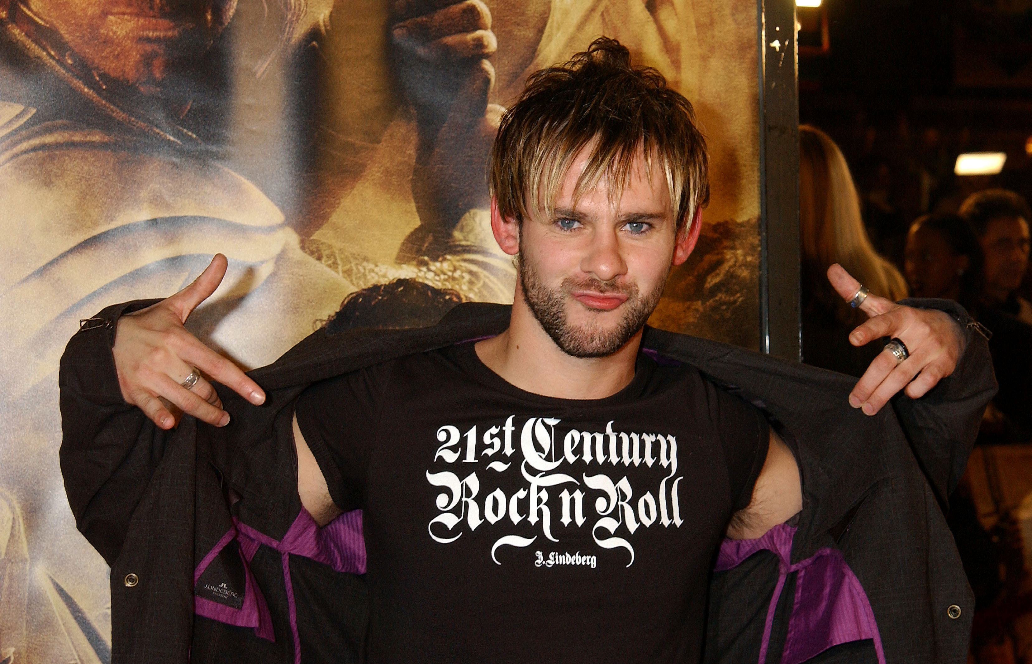 Dominic Monaghan during "The Lord of the Rings:The Return of the King" Los Angeles premiere at Mann Village Theatre in Westwood, California, on December 3, 2003. | Source: Getty Images