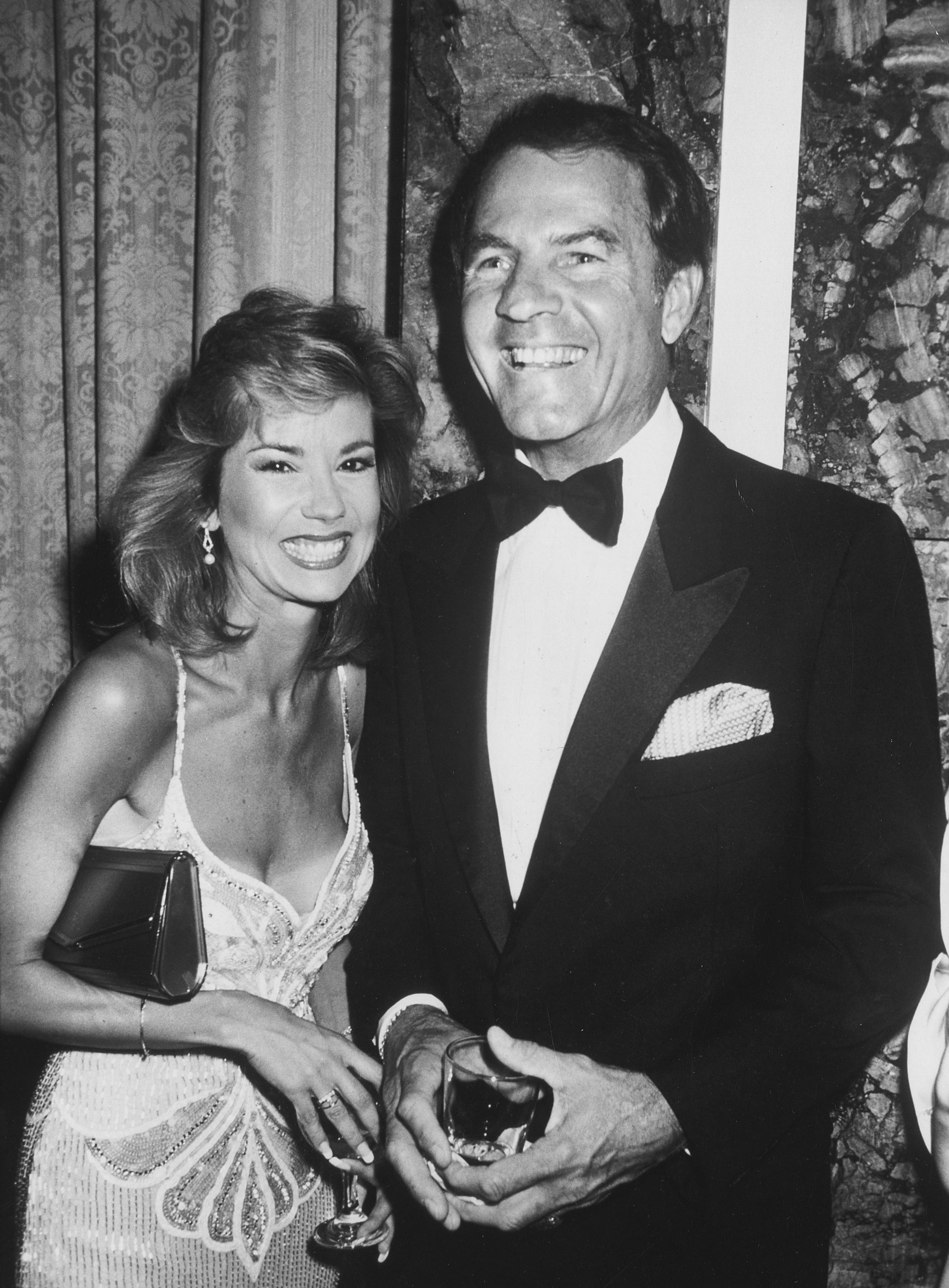 Kathie Lee Johnson and Frank Gifford at the B'nai B'rith International Awards Dinner on June 24, 1986, in New York City. | Source: Ron Galella, Ltd./Ron Galella Collection/Getty Images