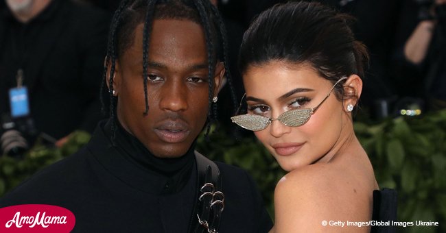 Kylie Jenner and Travis Scott share cute photos of giggling baby Stormi 