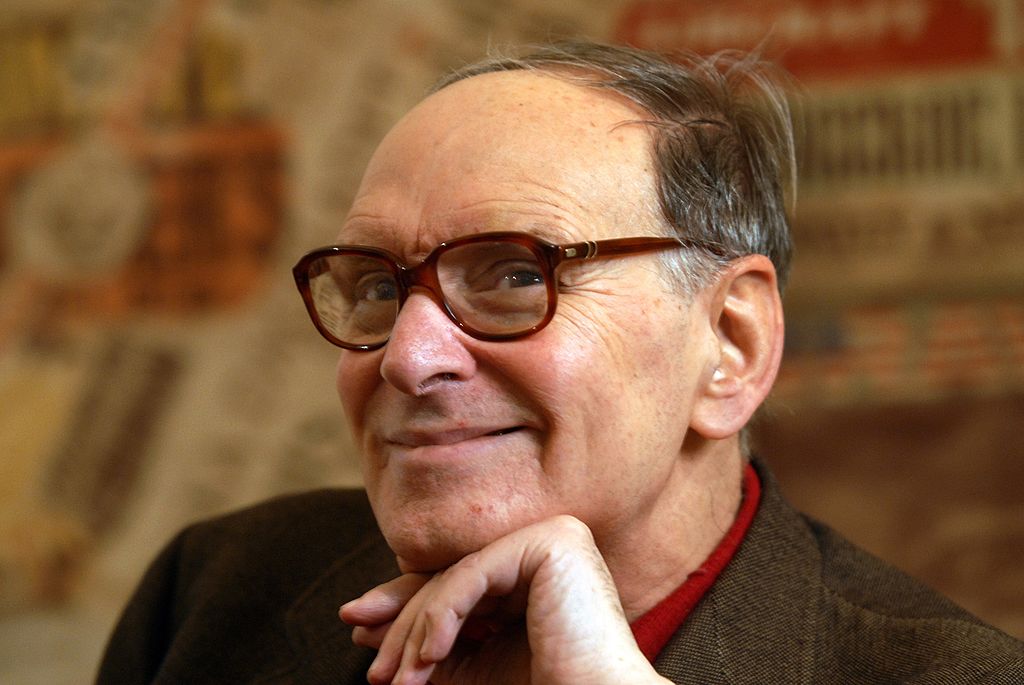 El compositor italiano Ennio Morricone el 8 de febrero de 2007. | Foto: Getty Images