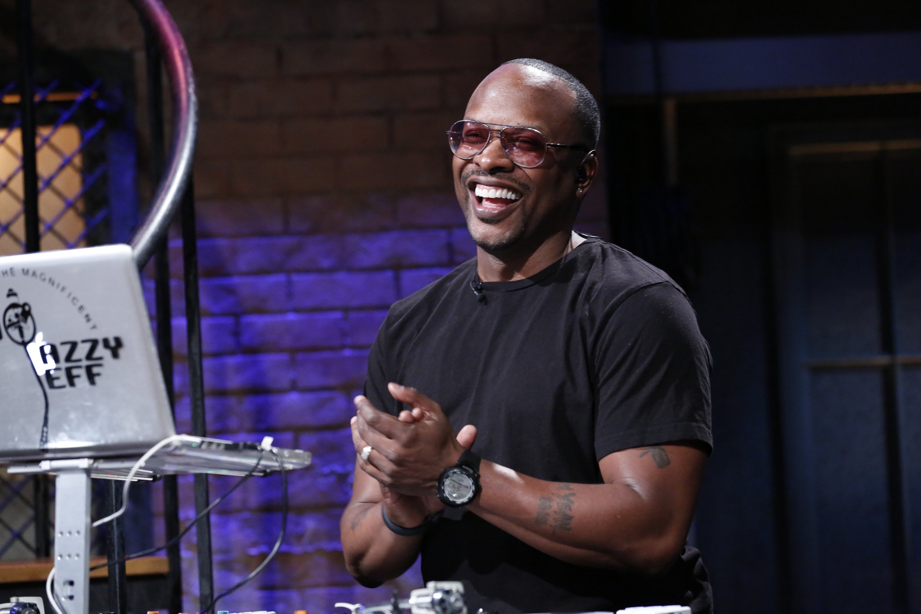 LATE NIGHT WITH JIMMY FALLON -- Episode 809 -- Pictured: DJ Jazzy Jeff on April 1, 2013 | Photo: GettyImages