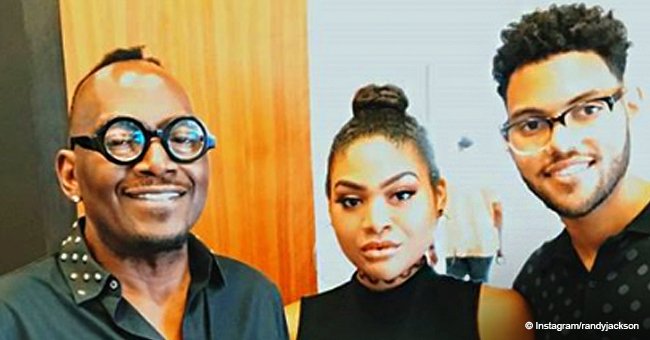 Randy Jackson shares photo of his adult kids who are the spitting image of dad