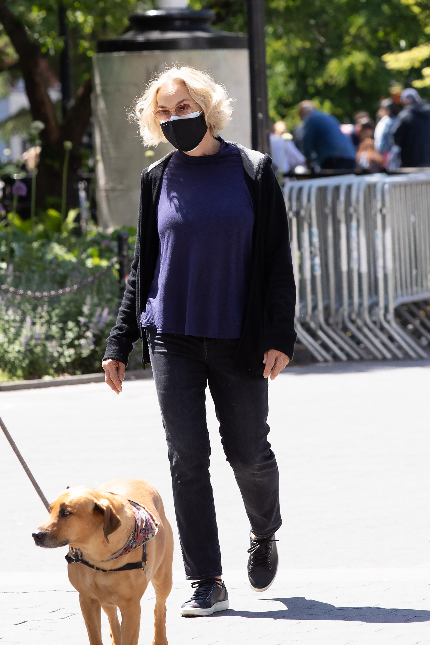 Jessica Lange walks in the city on May 11, 2021 in New York City, New York. | Source: Getty Images