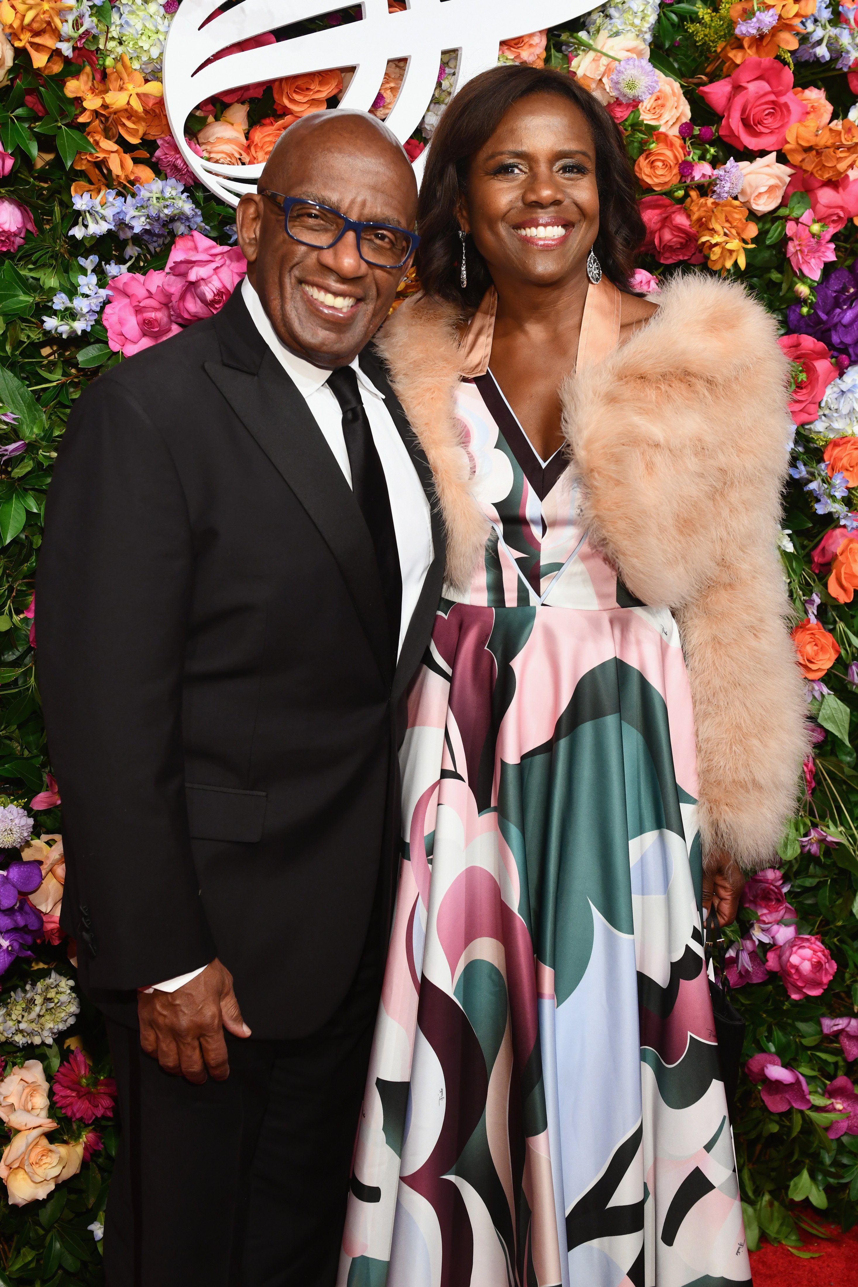 Al Roker and Deborah Roberts attend the American Theatre Wing Centennial Gala at Cipriani 42nd Street on September 24, 2018 in New York City | Source: Getty Images.