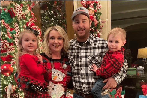 Colby Vondenstein and his family during Christmas. | Source: GoFundMe/HelpColbyFightCovid