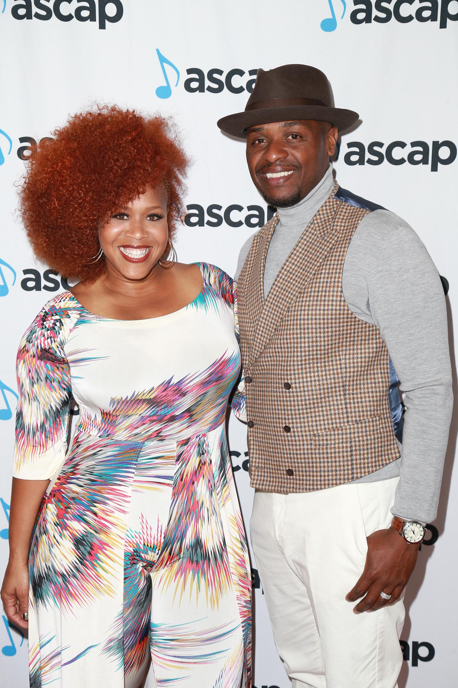 Tina and Teddy Campbell attend the ASCAP Morning Glory Breakfast in Las Vegas, Nevada on March 25, 2017 | Source: Getty Images