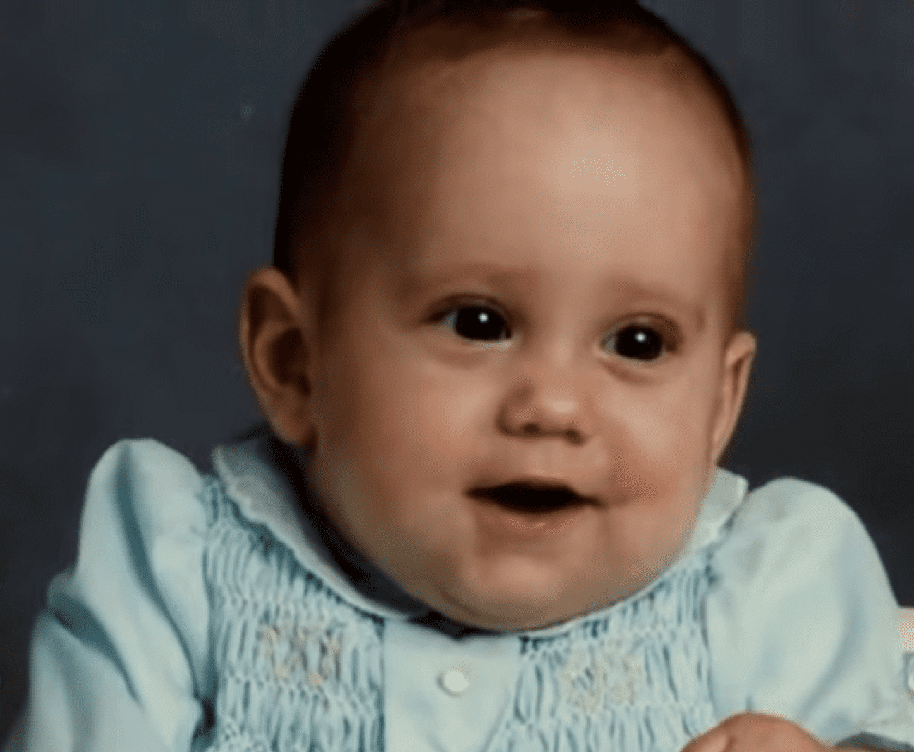 Baby Andrea Klug-Napier. | Source: youtube.com/ABC News