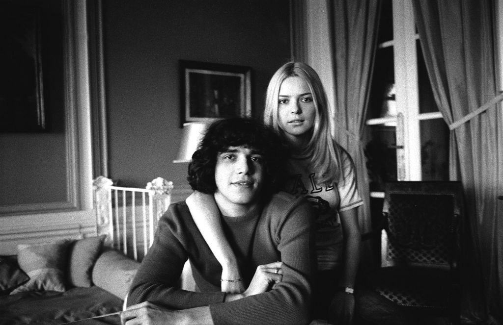 France Gall and Julien Clerc.  Photo: Getty Images
