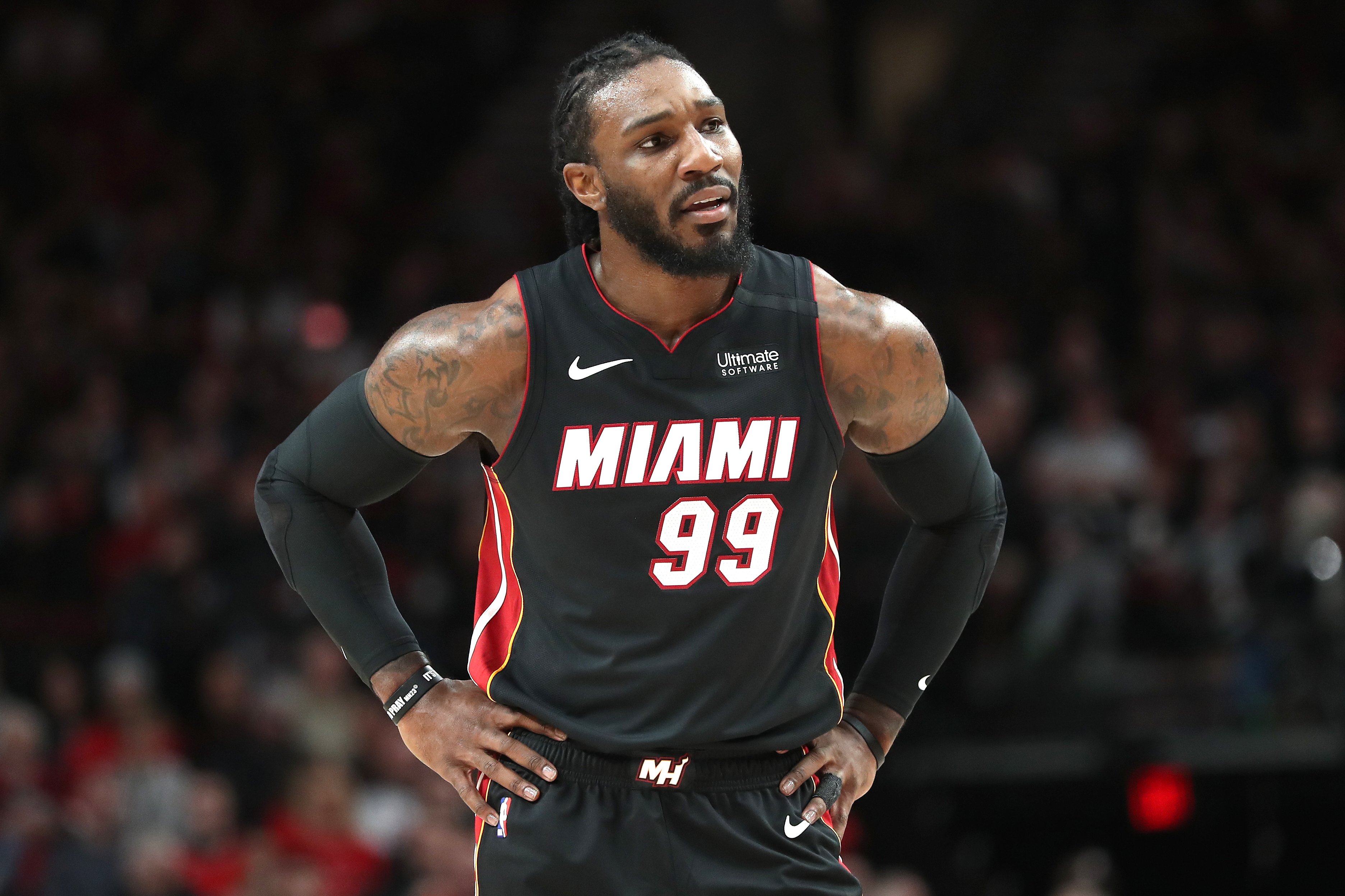 Jae Crowder at a game against the Portland Trail Blazers at Moda Center on February 09, 2020 in Portland, Oregon | Source: Getty Images