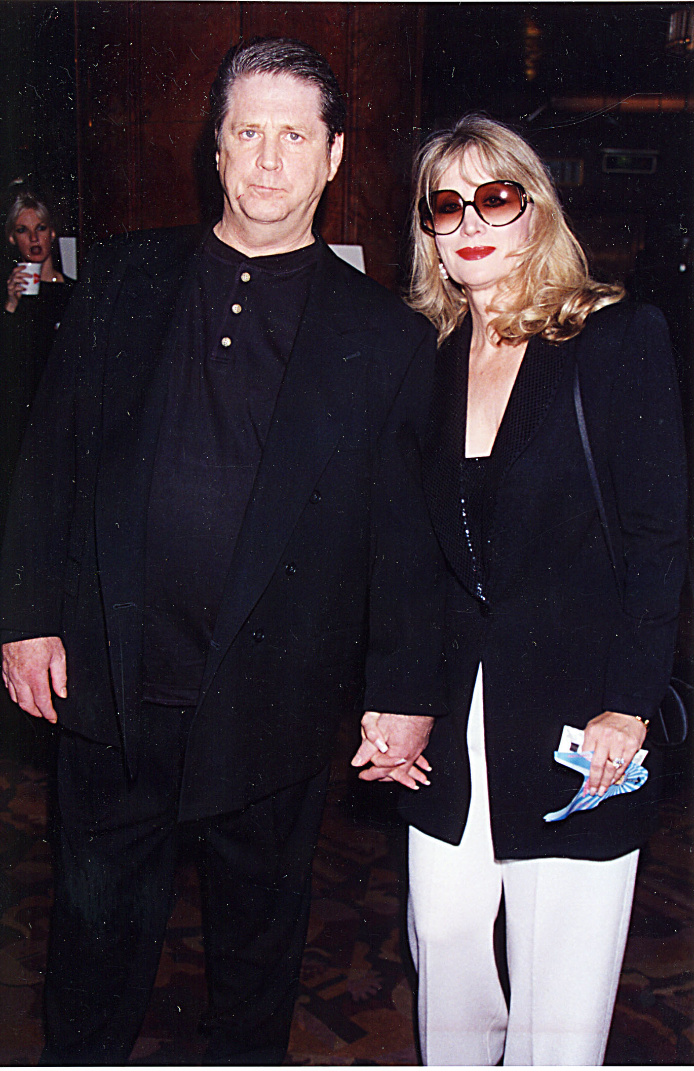 Brian and Melinda Wilson at the 1995 MTV Video Music Awards in New York. | Source: Getty Images