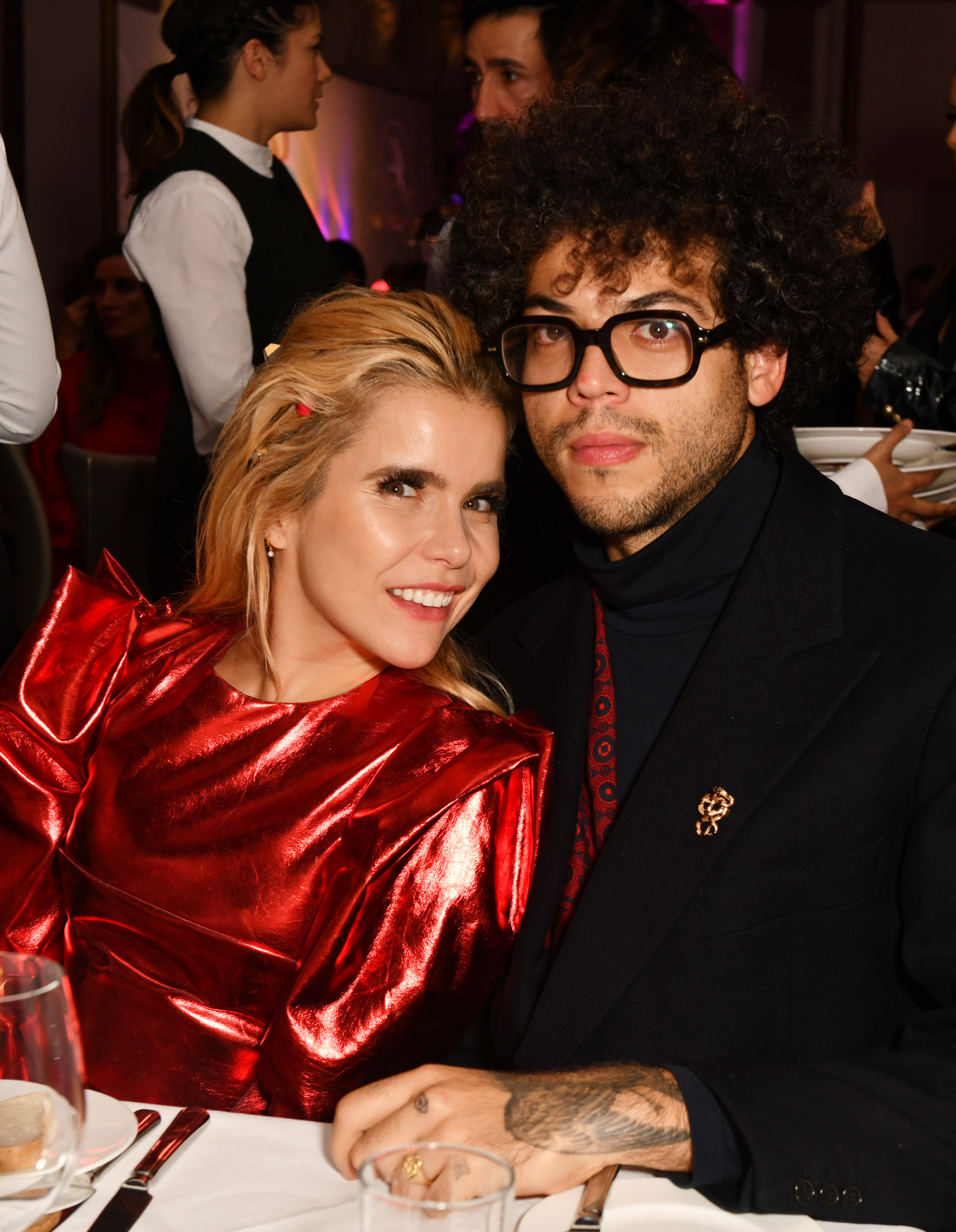 Paloma Faith and Leyman Lahcine attend The Global Gift Gala London held at Kimpton Fitzroy on 17 October 2019. | Source: Getty Images