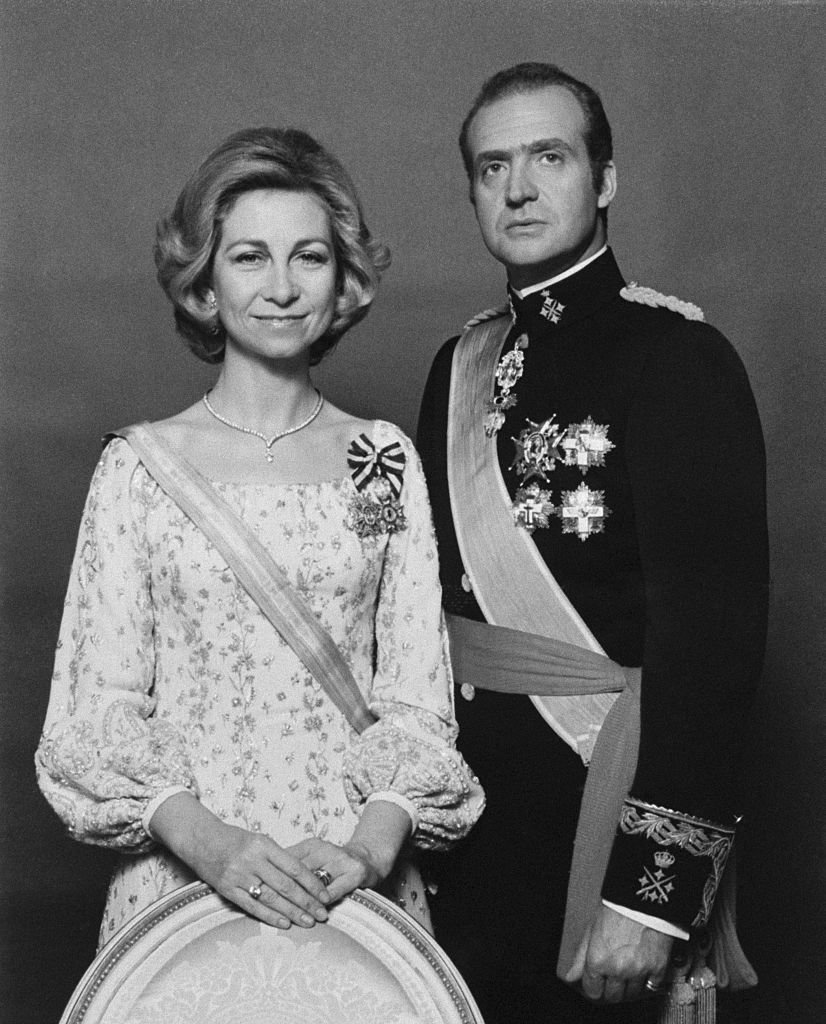 La pareja real española: La reina Sofía y el rey Juan Carlos. | Foto: Getty Images