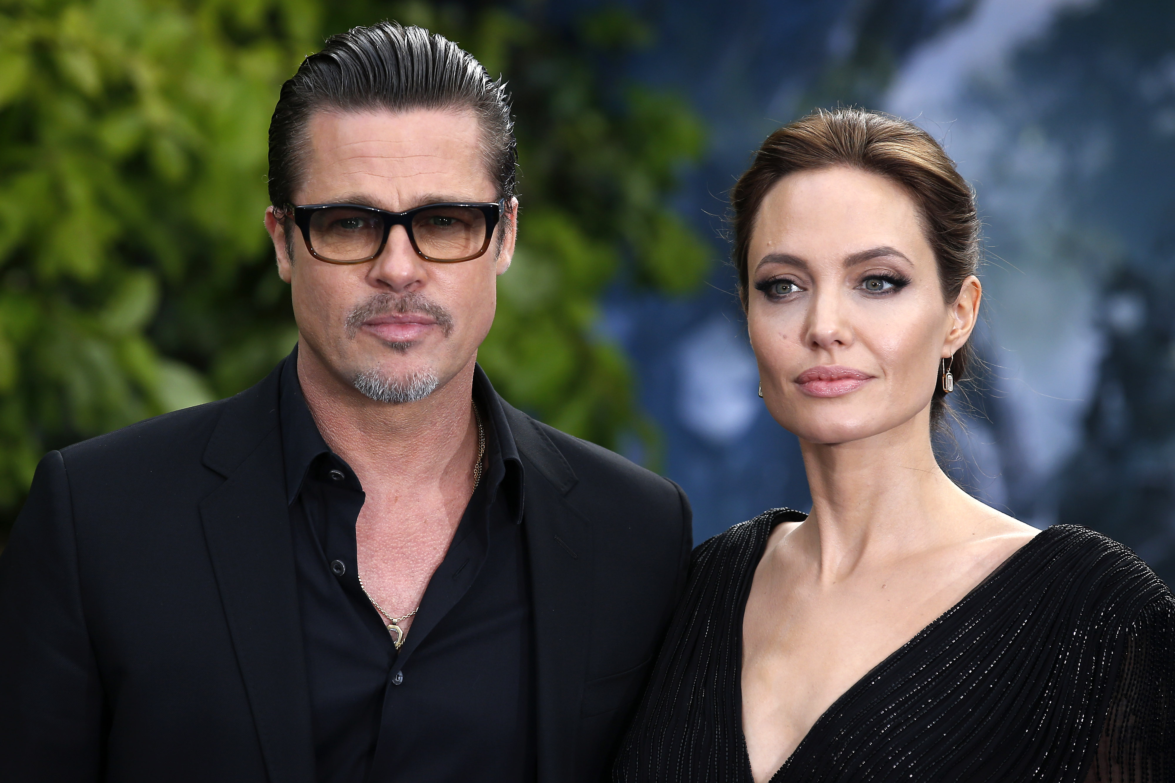Brad Pitt and Angelina Jolie attending the premiere of "Maleficent" at Kensington Palace, London on August 5, 2014. | Source: Getty Images