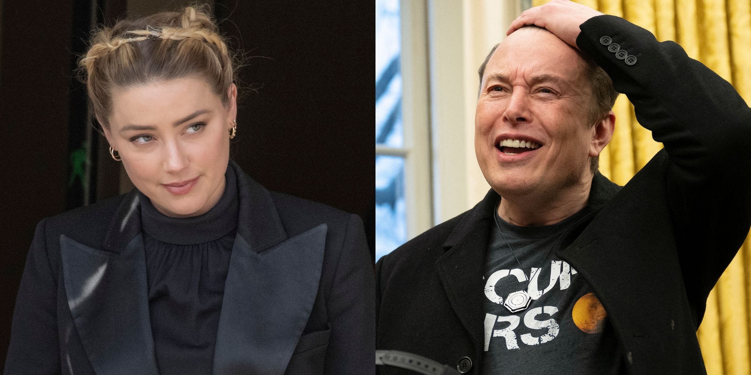Amber Heard | Elon Musk | Source: Getty Images