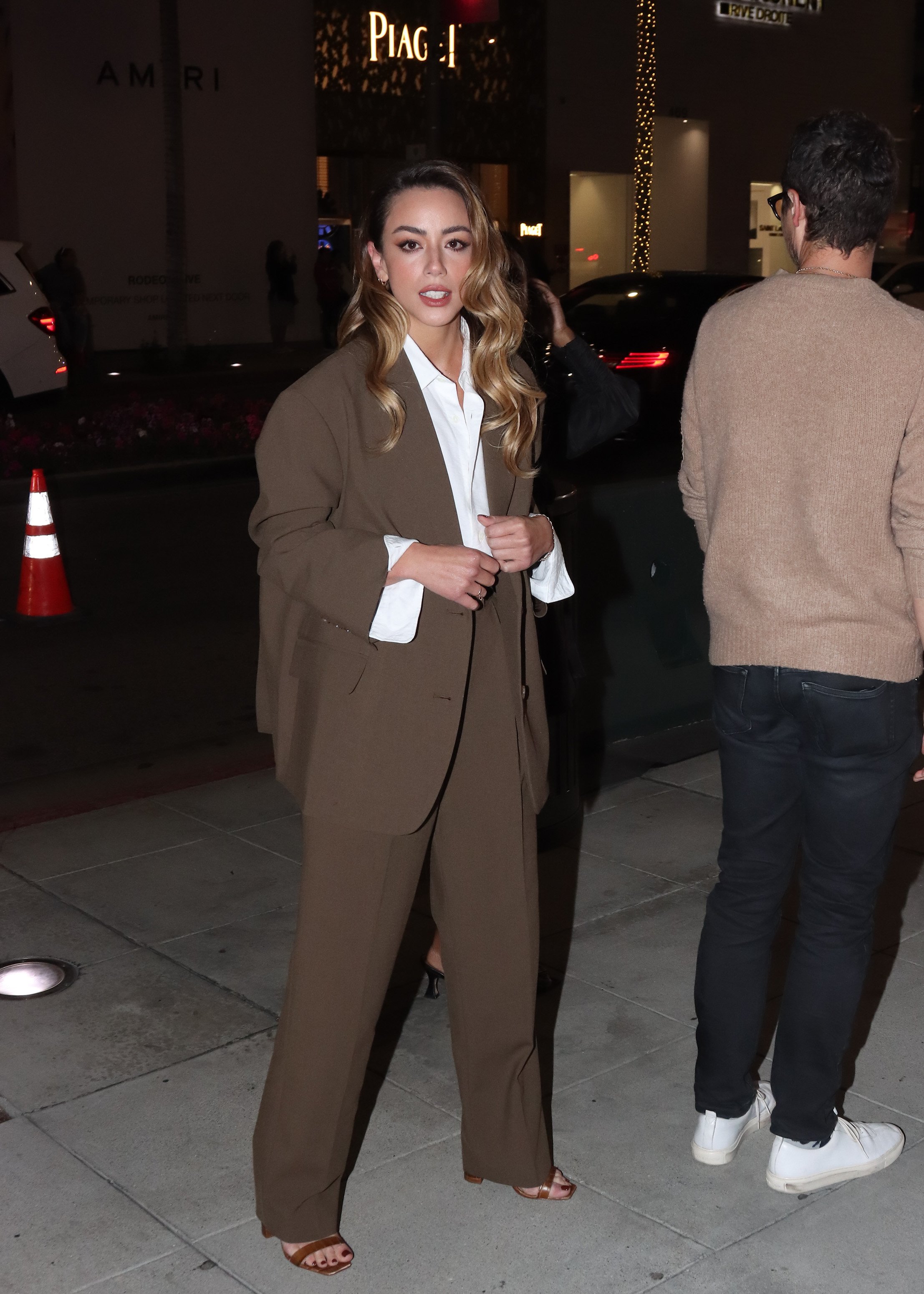 Chloe Bennet is pictured in Los Angeles on October 25, 2022 | Source: Getty Images