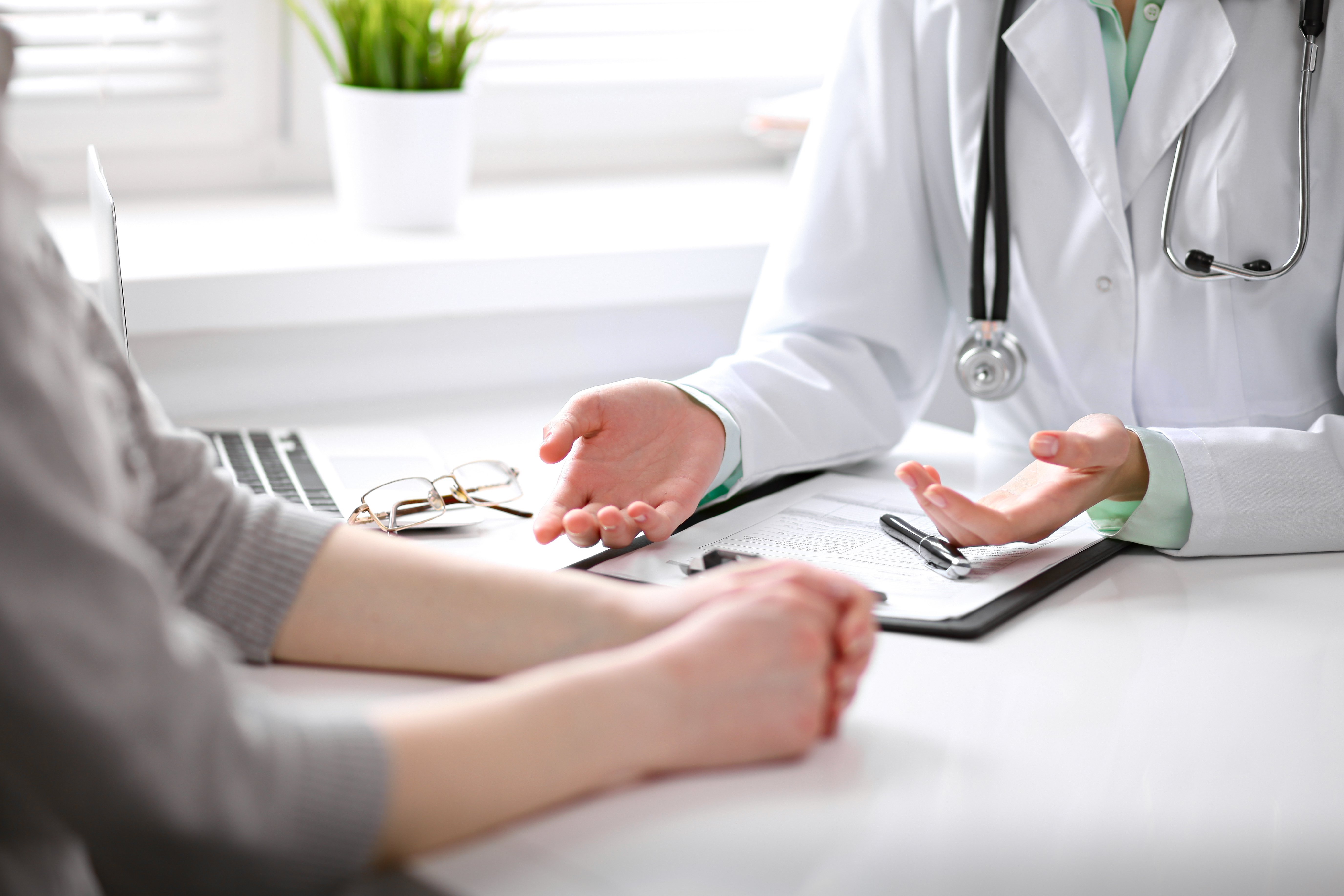Paciente y médico | Foto: Shutterstock