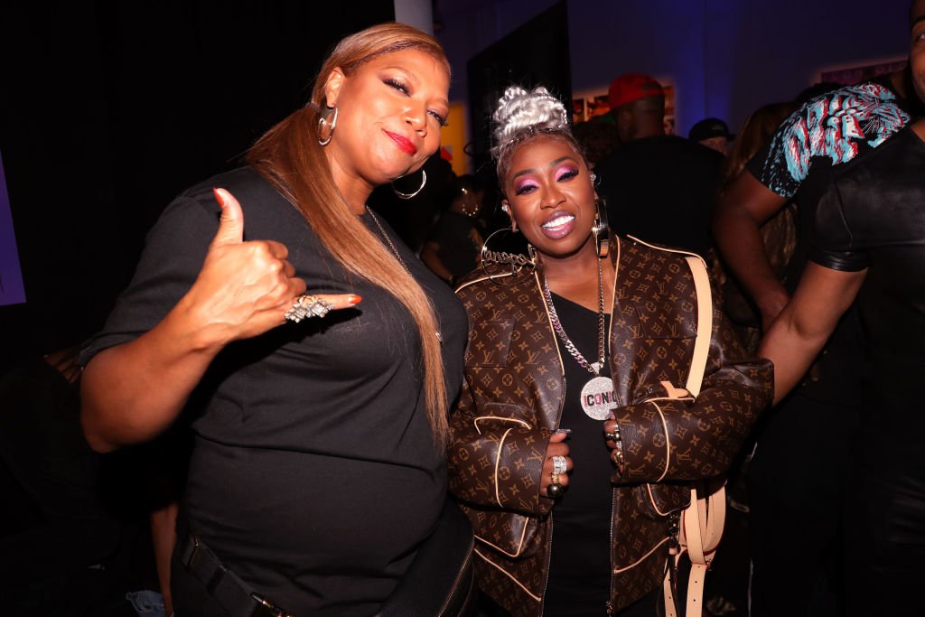 Queen Latifah (L) and Missy Elliott attend Missy Elliott's VMA After Party on August 26, 2019  | Photo: Getty Images