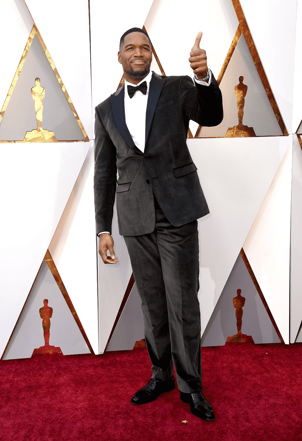 TV host and former football player Michael Strahan attends the 90th Annual Academy Awards in March 2018 in Hollywood, California. | Photo: Getty Images