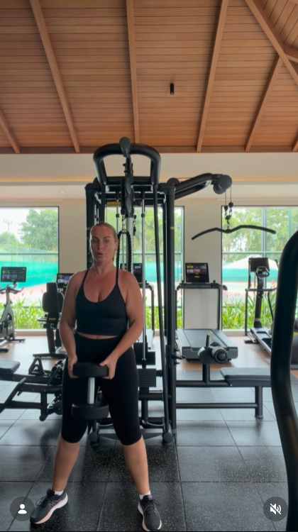 A screengrab of Josie Gibson's video, dated 9 January 2026. | Source: Instagram/josiegibson85