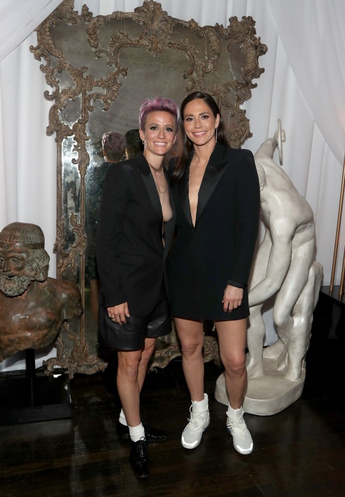 Megan Rapinoe and Sue Bird attend Victory UNINTERRUPTED at The Hollywood Athletic Club | Getty Images