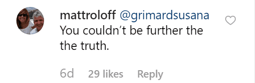 Matt Roloff's response to a fan who spoke ill of his girlfriend Caryn Chandler | Photo: Instagram/Matt Roloff