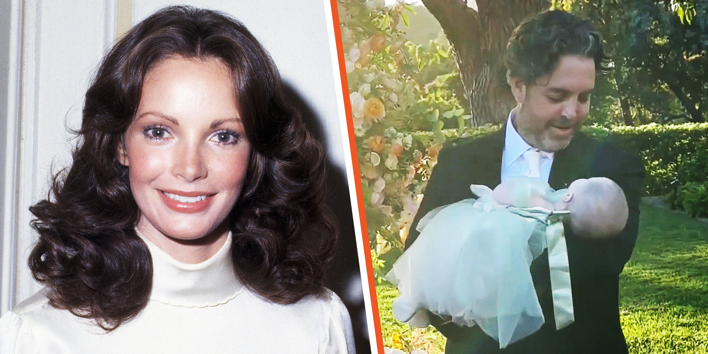 Jaclyn Smith | Gaston Richmond and baby Wren Jaclyn Richmond | Sources: Getty Images | Instagram/realjaclynsmith