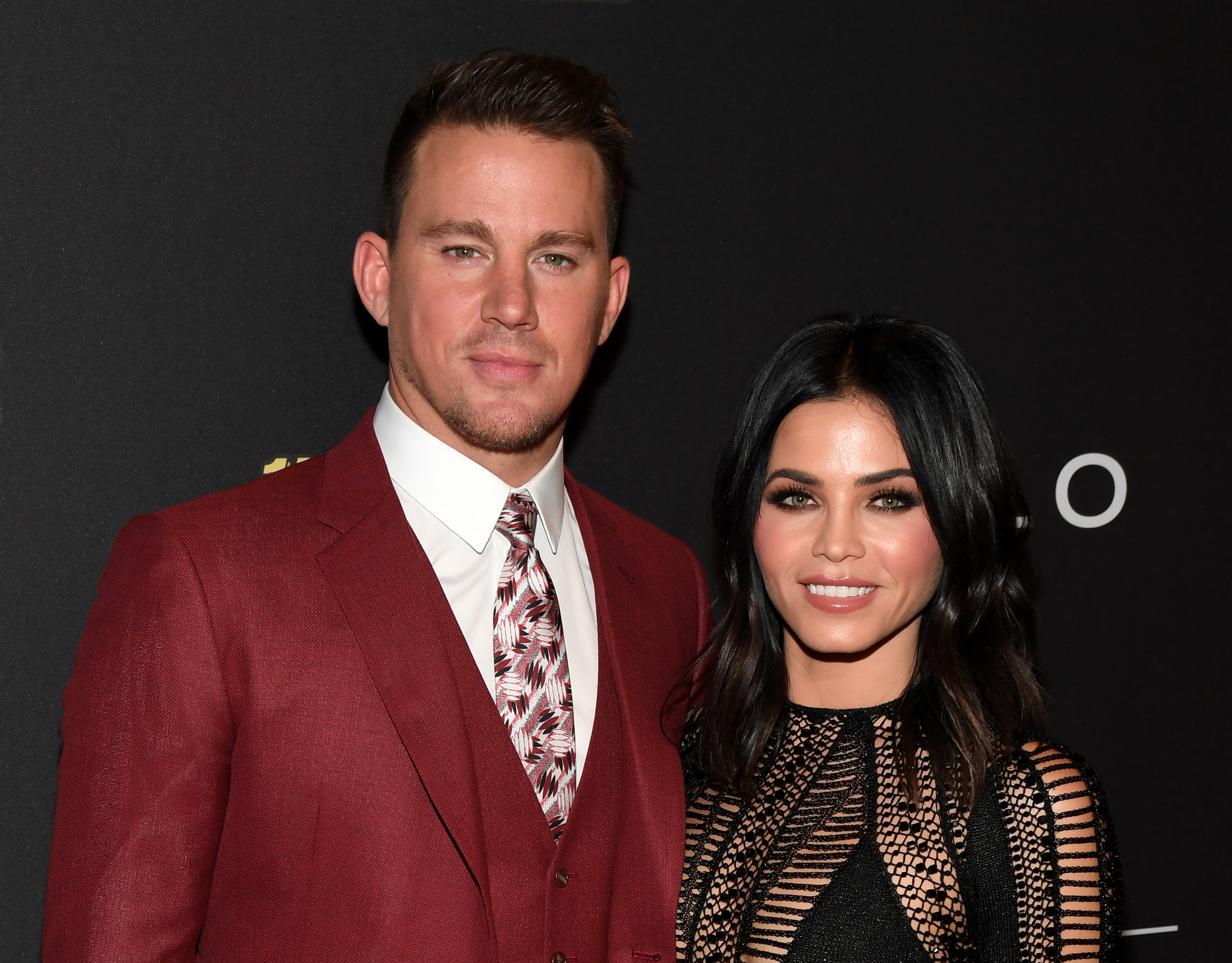 Channing Tatum and Jenna Dewan at the grand opening of "Magic Mike Live Las Vegas" in Nevada on April 21, 2017. | Source: Getty Images
