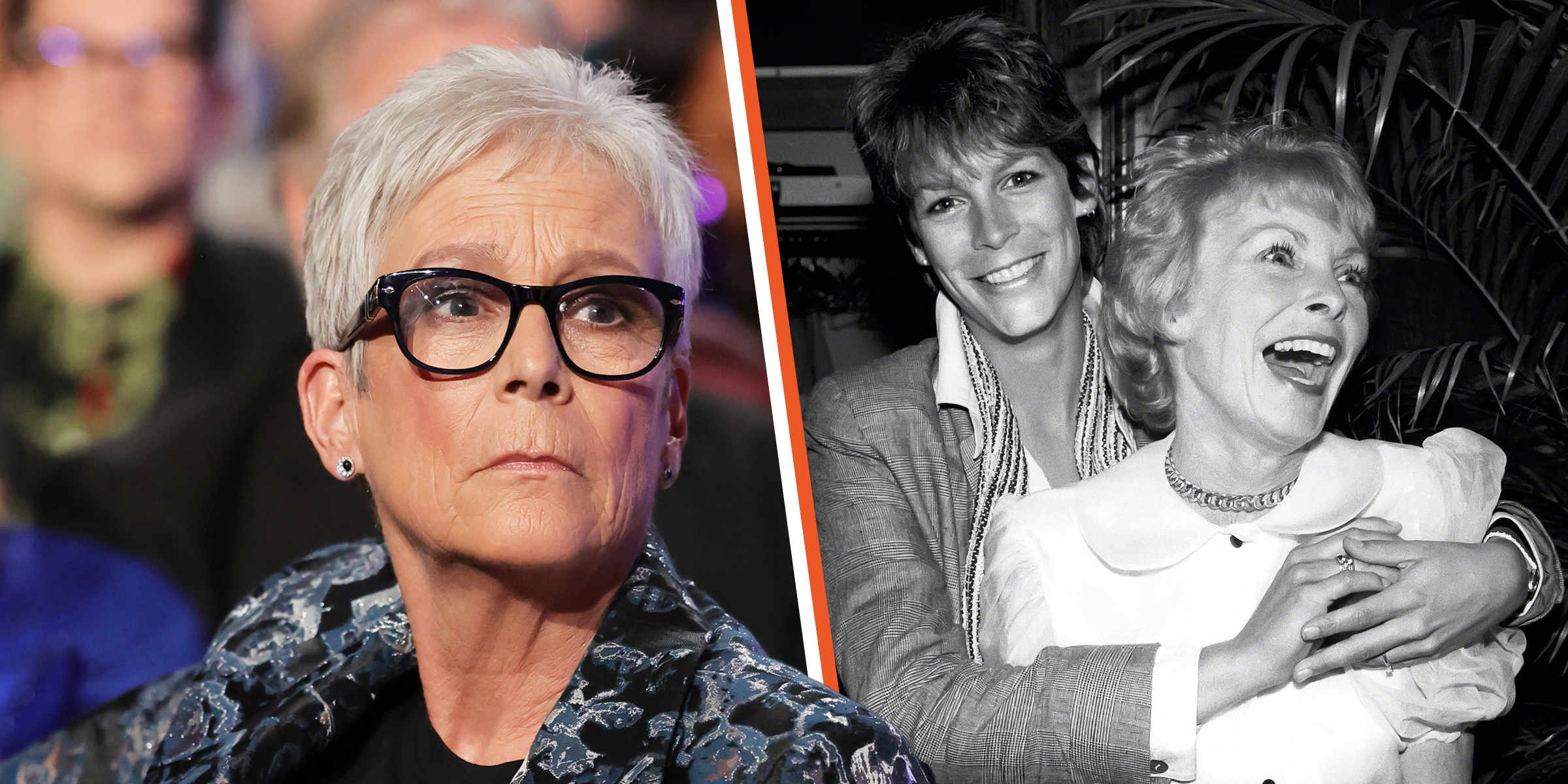Jamie Lee Curtis | Jamie Lee Curtis with her mom Janet Leigh. | Source: Getty Images
