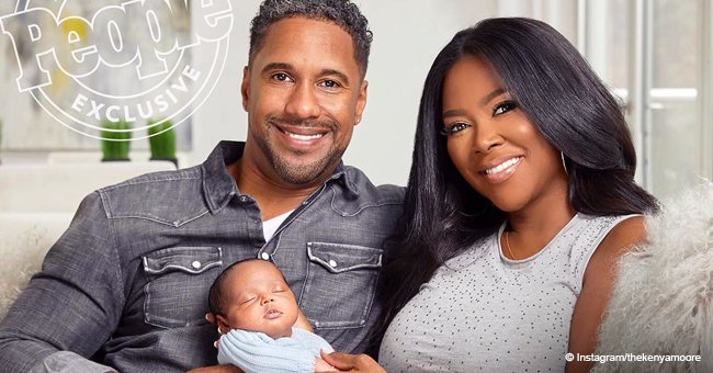 Kenya Moore captures hearts in sweet family pic with husband & daughter for 'People' magazine