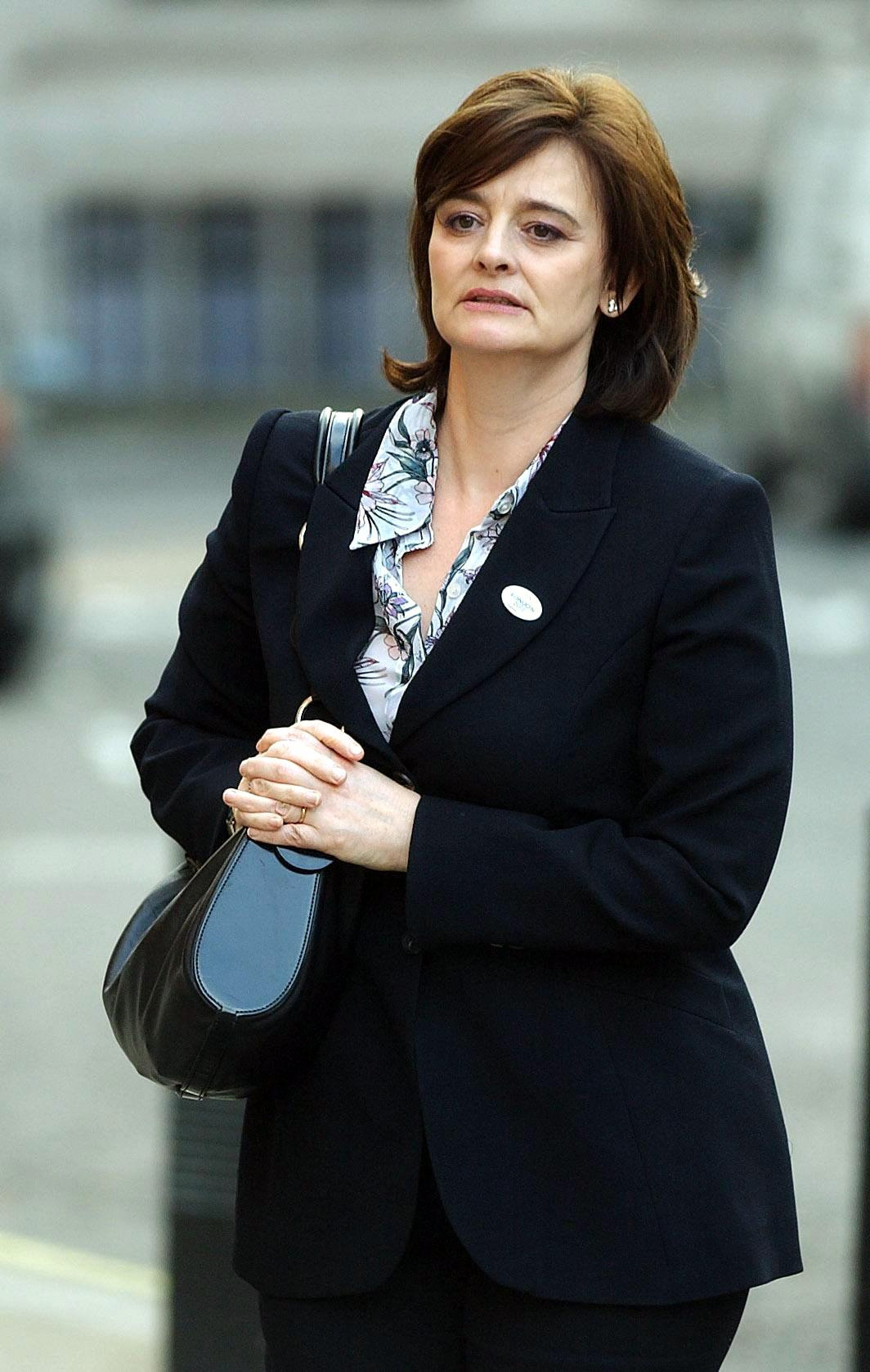 Cherie Blair arrives for a special mass for Pope John Paul II at Westminster Cathedral in 2005 | Source: Getty Images