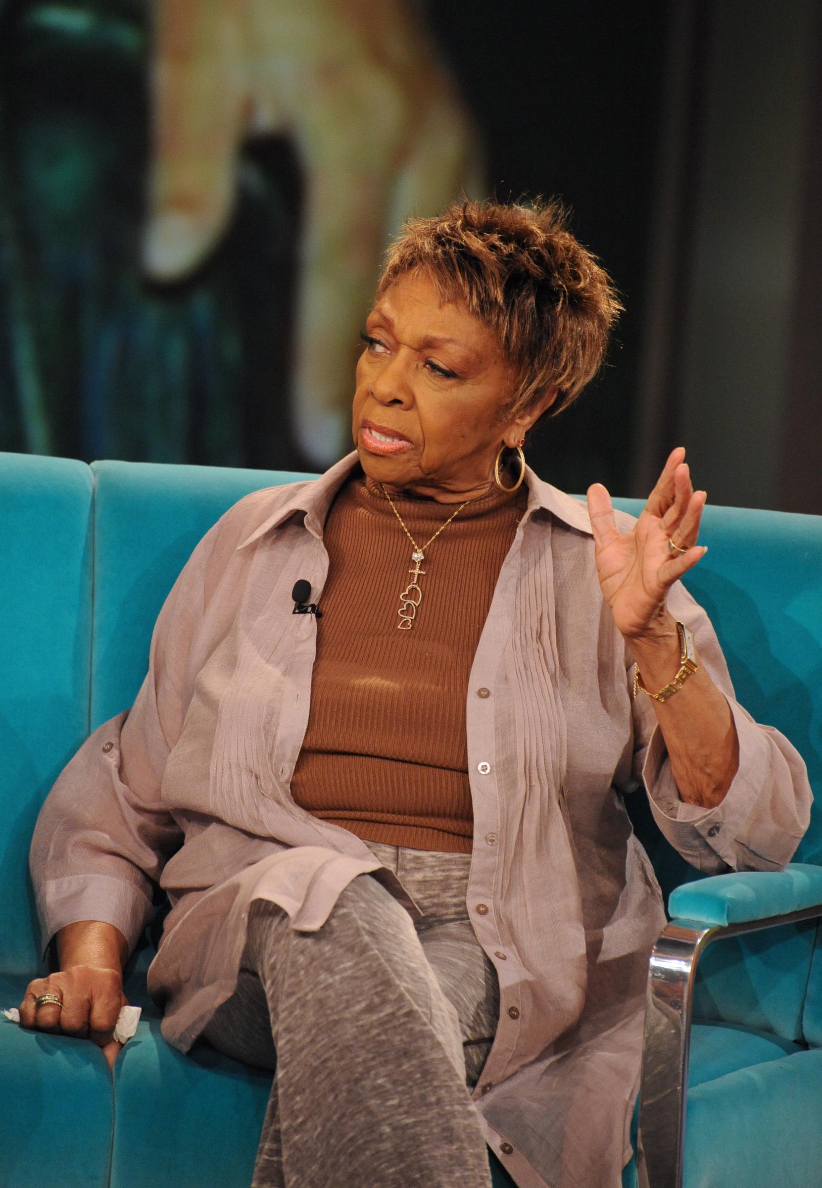 Cissy Houston on "The View" on February 12, 2013 | Source: Getty Images