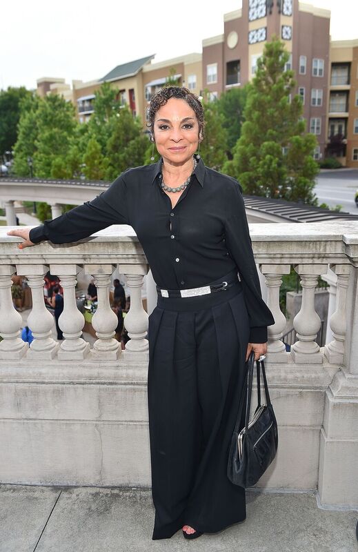 Jasmine Guy flaunting her gorgeous black dress for the camera | Source: Getty Images/GlobalImagesUkraine