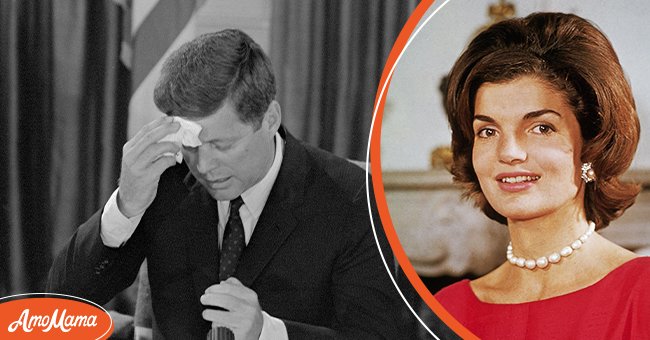 John F. Kennedy in 1961 and wife Jackie Kennedy in 1960 | Photo: Getty Images