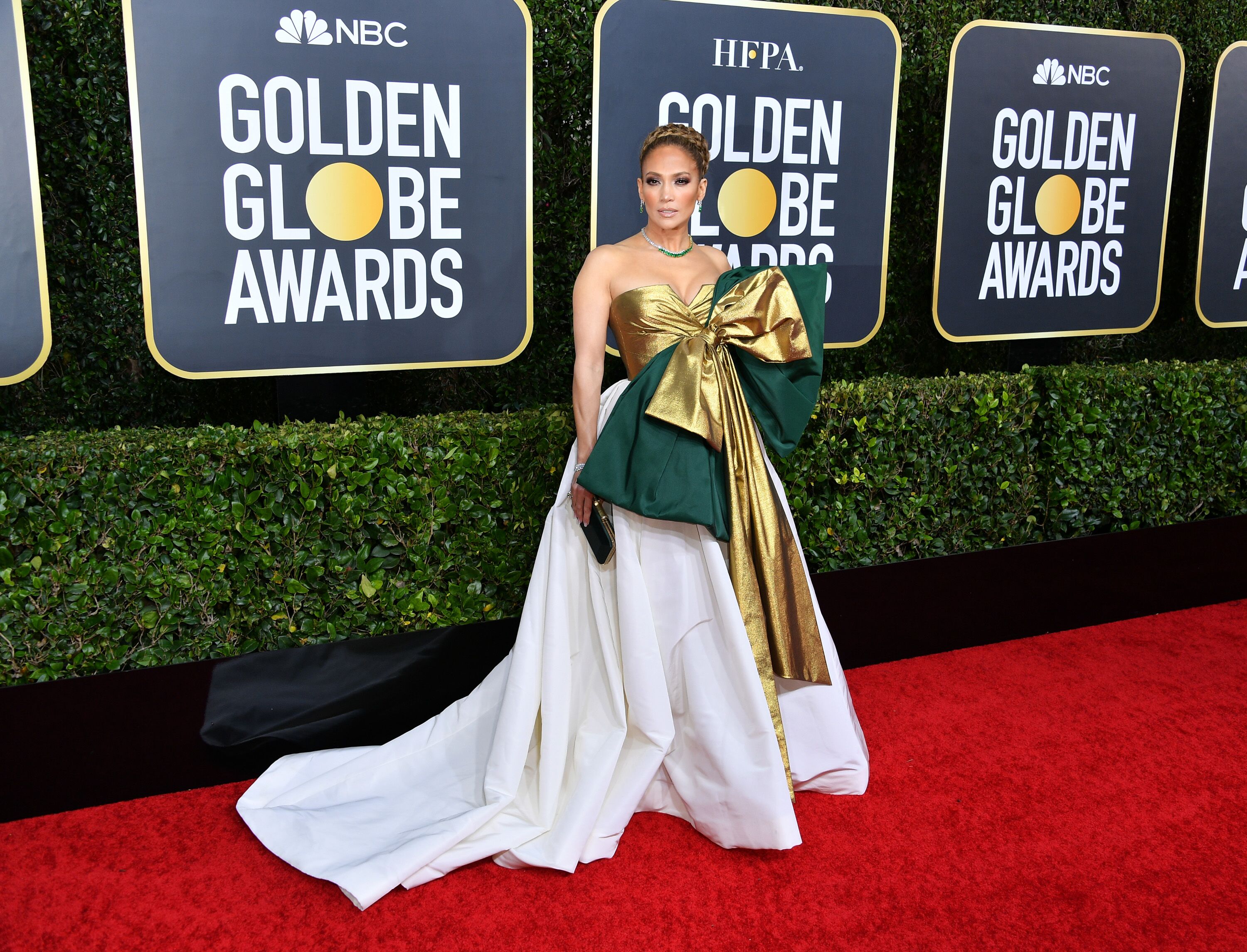 Jennifer Lopez at the 77th Annual Golden Globe Awards on January 05, 2020, in Beverly Hills, California | Photo: Getty Images