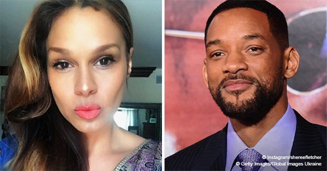 Will Smith's ex-wife Sheree, 50, stuns in tight blue midi-dress & matching heels in pics