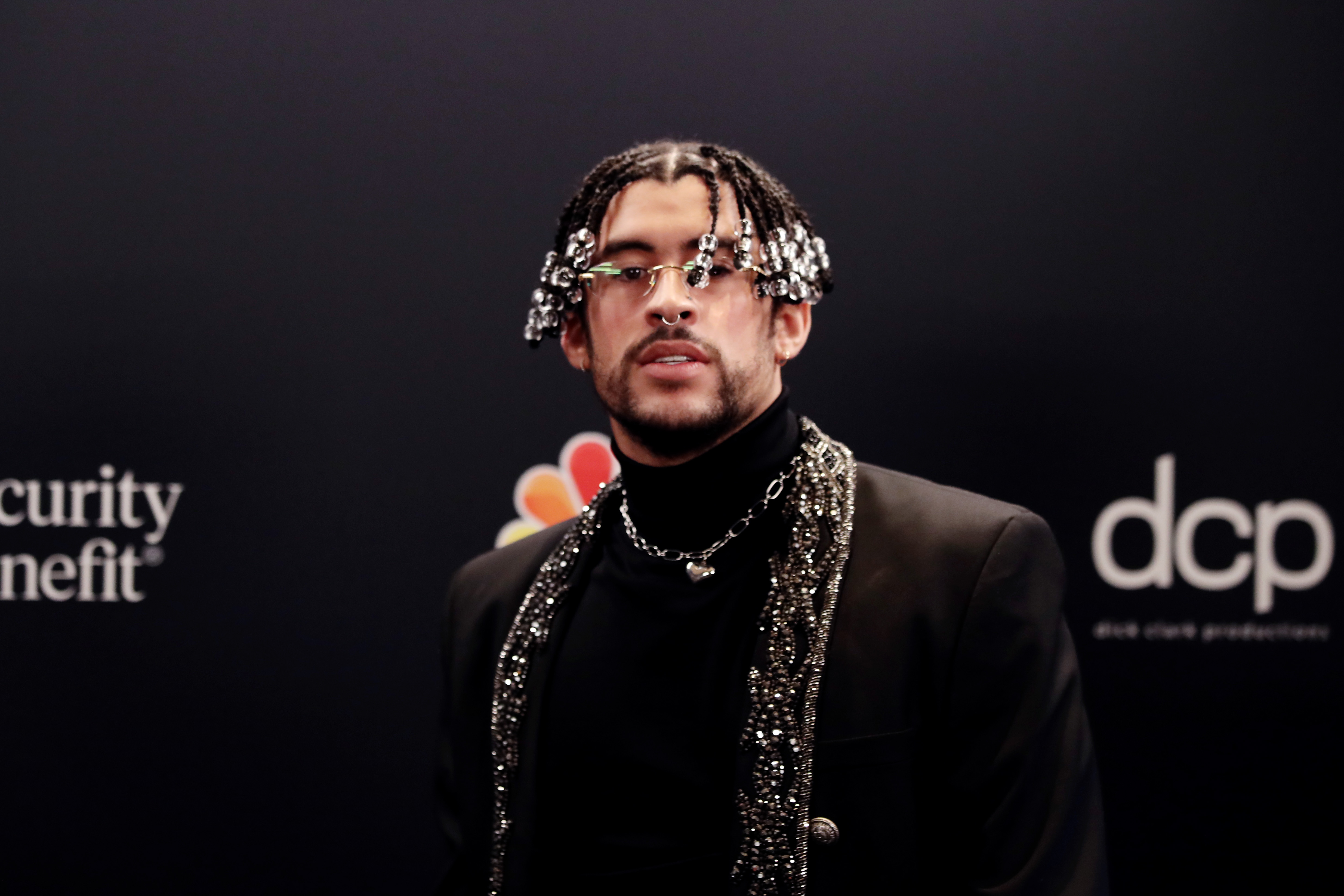 Bad Bunny attends the 2020 Billboard Music Awards, broadcast at the Dolby Theater in Los Angeles, California on October 14. | Source: Getty Imagers
