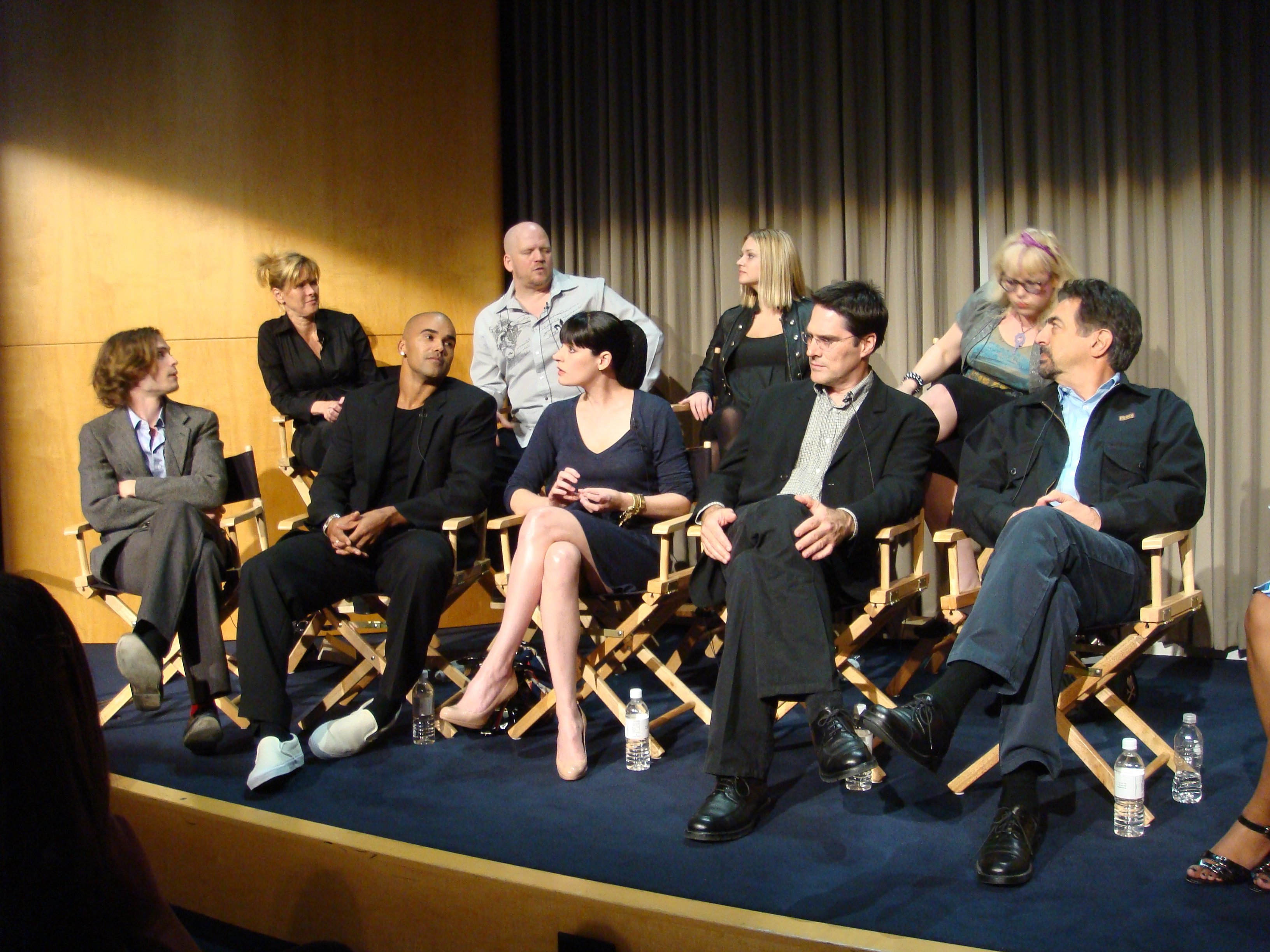 The cast of Criminal Minds at the Paley Center | Source: etrainer/ Wikimedia Commons