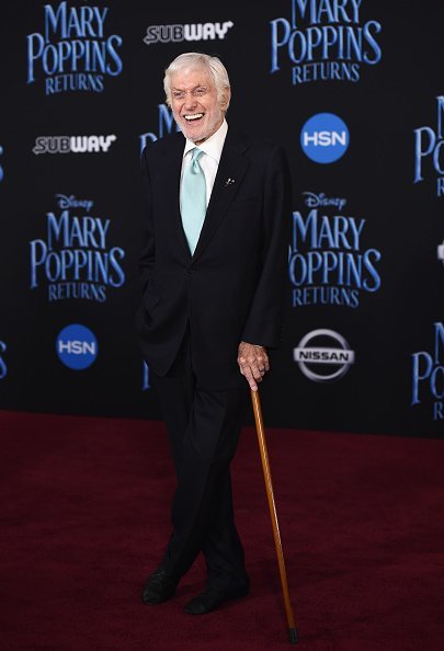 Dick Van Dyke at the premiere of Disney's "Mary Poppins Returns" on November 29, 2018 | Photo: Getty Images