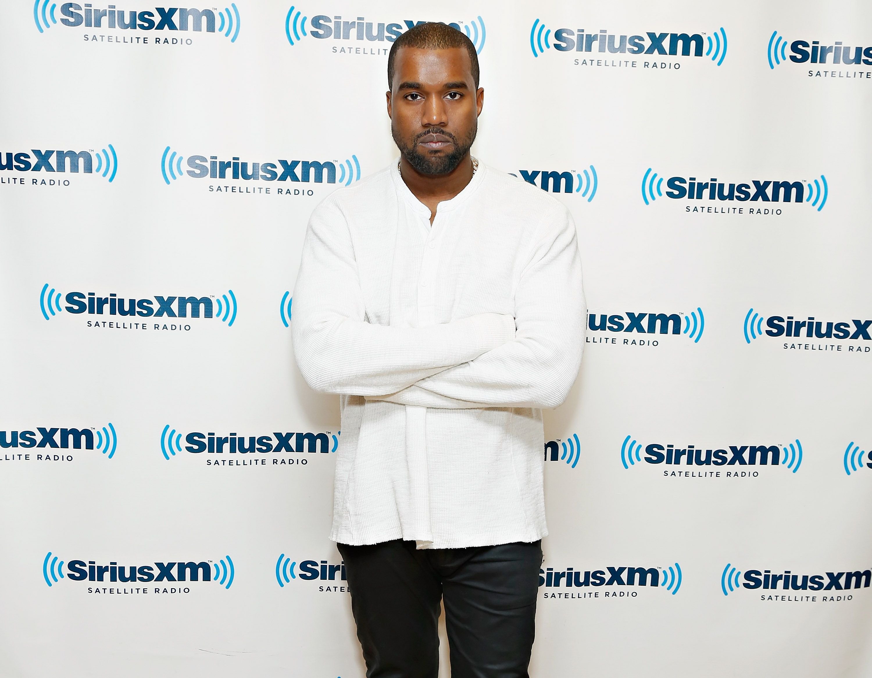 Kanye West at the SiriusXM Studios on November 26, 2013. | Source: Getty Images