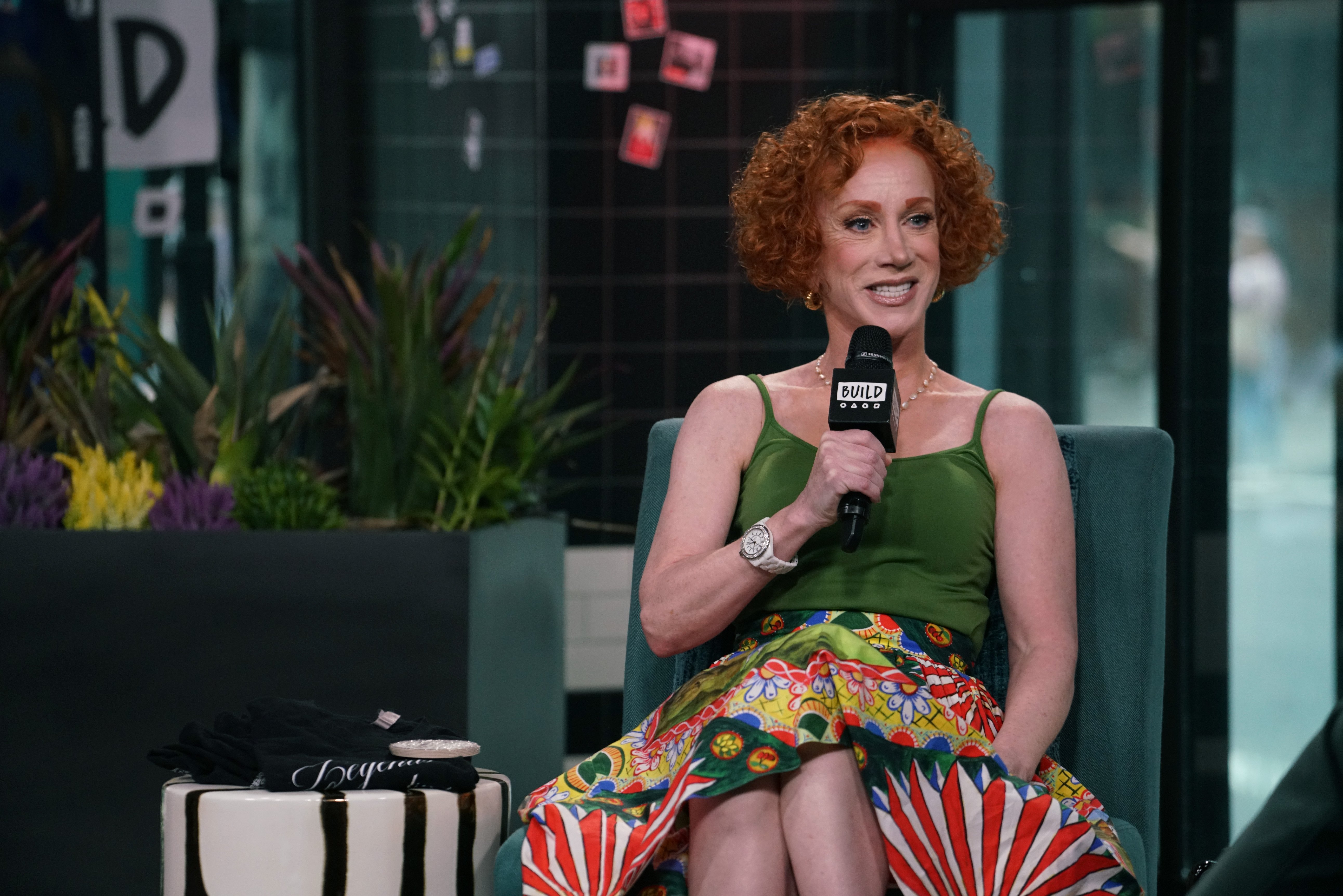 Kathy Griffin attends Build Series to talk about her new film 'Kathy Griffin: A Hell of a Story' at Build Studio on July 18, 2019 in New York City | Photo: Getty Images