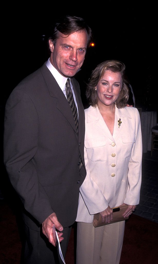 Stephen Collins and Faye Grant at the premiere of "First Wives Club" on September 16, 1996 | Photo: Getty Images