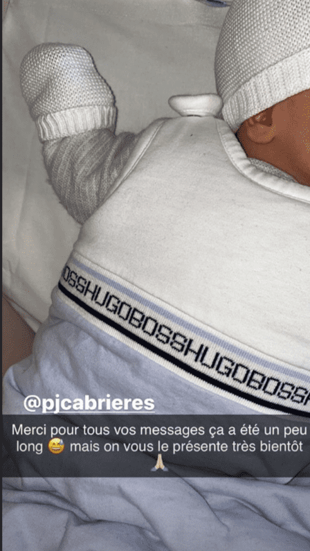 Le nouveau-né de Julie Ricci | Sources : Story Instagram Julie Ricci Le nouveau-né de Julie Ricci | Sources : Story Instagram Julie Ricci