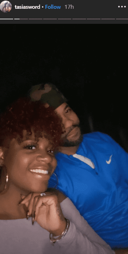 Singer Fantasia and with her husband, Kendall Taylor for their movie date  | Photo: Instagram/Tasiasword